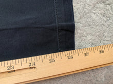 Load image into Gallery viewer, LL Bean Jeans Womens 8 (29x26) Petite Black Denim Straight Pleated Trouser Chino
