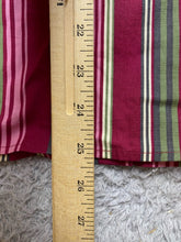 Load image into Gallery viewer, MetroStyle Shirt Womens 20 (XL) Pink Green Stripes Stretch Collared Career Lady
