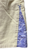 Load image into Gallery viewer, Horny Toad Skirt Womens 2 (31X15) Beige Corduroy A-Line Pearl Snap Pockets Boho
