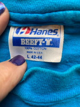 Load image into Gallery viewer, VTG Pueblo Of Acoma Shirt Adult Large Navajo Whirling Rainbows Single Stitch 80s
