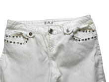 Load image into Gallery viewer, Metro 7 Seven Jeans Womens 16 (37x27.5) Studded Rhinestone Pockets Spandex Lady
