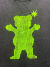 Load image into Gallery viewer, The Hundreds x Grizzly Shirt Adult Medium Black Bear Griptape Skateboarding Mens
