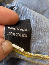 Load image into Gallery viewer, THRILL Jeans Jacket Womens 3X Blue Distressed Denim Destroyed Ripped Plus Ladies
