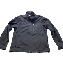 Load image into Gallery viewer, Free Country Jacket Adult Large Black Full Zip Windbreaker Bomber Outdoor Mens

