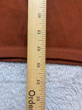 Load image into Gallery viewer, Free People FP Movement Shirt Womens Large Brownish Red Racerback Crop Stretch
