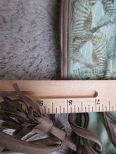 Load image into Gallery viewer, PrAna Bikini Top Women Medium Green AOP Print Zebra Safari Racerback Azra Tassel
