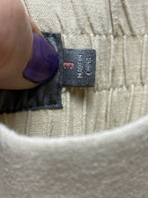 Load image into Gallery viewer, Torrid Pants Womens 3 (45x20) Beige Wide Cropped Capri Linen Rayon Spandex Lady
