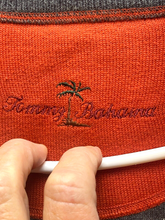 Load image into Gallery viewer, Tommy Bahama Sweater Adult Extra Large Coral 1/4 Zip Mock Neck Outerwear Mens
