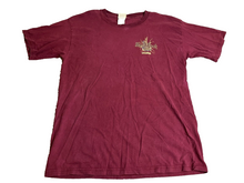 Load image into Gallery viewer, Hard Rock Shirt Adult Large Maroon Gatlinburg Lightning Guitar Streetwear Mens
