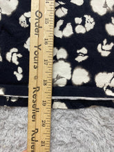 Load image into Gallery viewer, Ted Baker Shirt Womens 2 Black White AOP Flower Boho Blouse Boat Neck London
