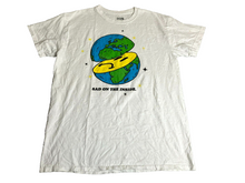 Load image into Gallery viewer, A Lab Shirt Adult Medium White Sad On The Inside Planet Earthy Earthcore Mens

