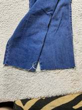 Load image into Gallery viewer, FRAME Jeans Womens 30x26 Blue Denim Le Sylvie Slender Straight Raw Hem Stretch
