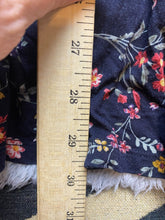 Load image into Gallery viewer, Torrid Shirt Womens 5 Navy AOP Flower Boho Tunic Super Soft Knits Flowy Blouse
