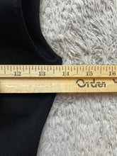 Load image into Gallery viewer, ZARA Dress Womens Medium Black Fitted Bodycon Ribbed Knit Mini Casual Mesh Trim
