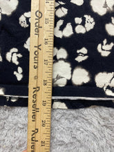 Load image into Gallery viewer, Ted Baker Shirt Womens 2 Black White AOP Flower Boho Blouse Boat Neck London
