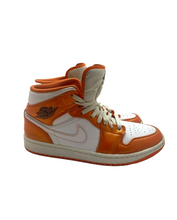 Load image into Gallery viewer, Nike Air Jordan Shoes Mens 9 Orange White 1 Mid SE Electro DM3531-800 Syracuse
