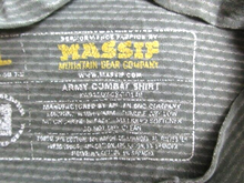 Load image into Gallery viewer, Massif Shirt Adult Extra Large Army Mountain Gear Combat Uniform Camo Mens
