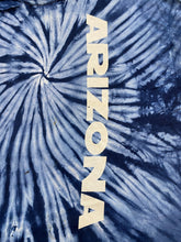 Load image into Gallery viewer, Vintage Arizona Shirt Adult Extra Large Blue Swirl Tie Dye Streetwear 90s Mens
