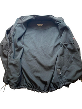 Load image into Gallery viewer, Horseback UK Jacket Adult Small Black Full Zip Windproof Breathable Riding Men
