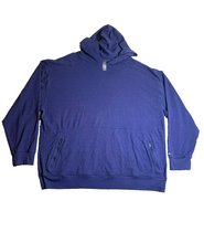 Load image into Gallery viewer, ZUDA Sweatshirt Womens 4XL Blue Hoodie Sweater Oversized Pullover Rayon Ladies
