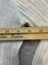 Load image into Gallery viewer, Tahari Sweater Women Large White Open Front Cardigan Linen Oversized Boho Hippie
