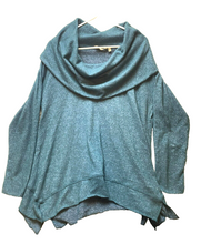 Load image into Gallery viewer, Soft Surroundings Sweater Womens Extra Large Cowl Neck Oversized Lagenlook Lady
