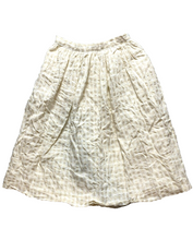 Load image into Gallery viewer, Anthropologie Comme Toi Skirt Womens Small (27x24) A-Line Midi Linen Pockets
