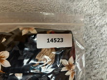 Load image into Gallery viewer, Island Moments Emme Shirt Adult Large Black Aloha Hawaiian Tiki Button Up Mens
