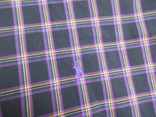 Load image into Gallery viewer, Ralph Lauren Shirt Adult 2LT Tall Black Purple Button Up Blake Casual 2 Ply Mens
