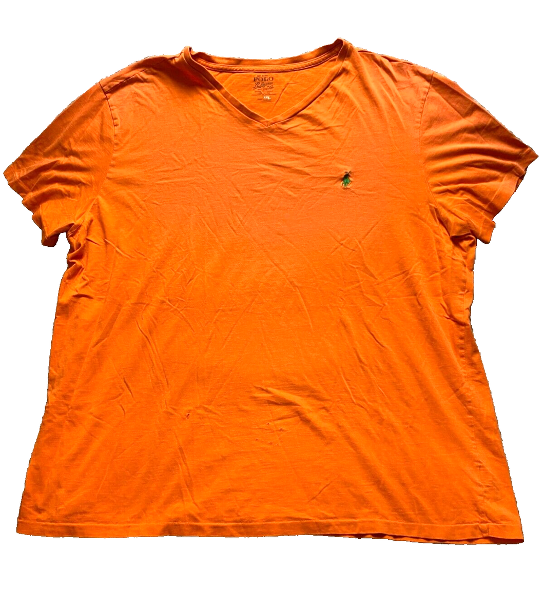 POLO Ralph Lauren Shirt Adult Extra Large Single Stitch Green Pony Golf Mens