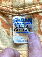 Load image into Gallery viewer, VTG Beta Phi Zeta Shirt Adult 3XL XXXL Yellow AOP Rose Symbols Dope 90s Mens
