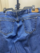 Load image into Gallery viewer, Cabelas Jeans Adult 42x29 Short Blue Khaki Denim Nylon Hunting Outdoor Mens
