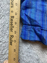 Load image into Gallery viewer, Vintage Chicos Design Pants Womens 1 (32x20.5) Blue 100% Linen Wide Leg Cropped
