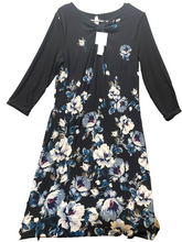 Load image into Gallery viewer, White House Black Market Dress Women Medium AOP Flower Boho Sheath MSRP $110 NWT
