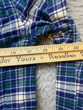 Load image into Gallery viewer, Vineyard Vines Shirt Youth Large Green Blue Whale Flannel Button Up Casual Boys
