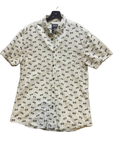 Load image into Gallery viewer, Super Massive Shirt Adult Large Light Green Sunglasses AOP Button Down Casual
