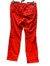 Load image into Gallery viewer, J Crew Pants Womens 8 (34x27.5) Red Chino Straight Leg Casual Slash Pocket Lady
