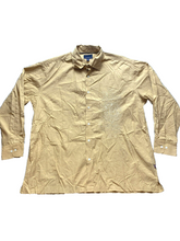 Load image into Gallery viewer, PHAT FARM Shirt Adult 2XL XXL Golden Tan Classic American Flava Embroidered Mens
