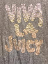 Load image into Gallery viewer, Juicy Couture Shirt Womens Medium Gray Sleepwear Viva La Juicy Spell Out Ladies

