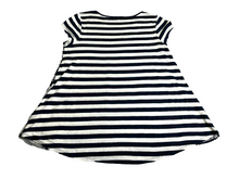 Load image into Gallery viewer, Anthropologie Altar’d State Shirt Womens Medium Navy White Embroidered Overlay
