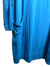Load image into Gallery viewer, J Jill Dress Womens Extra Large Teal Blue Oversized Boxy Wearever Collection
