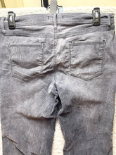 Load image into Gallery viewer, Free People Jeans Womens 31x27 Gray Straight Leg Spandex Stretch Corduroy Ladies
