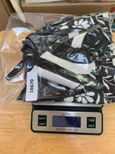 Load image into Gallery viewer, Anthropologie Maeve Sweater Womens Small Black White Trixie Cropped Tie Cut Out
