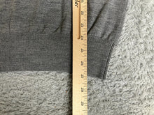 Load image into Gallery viewer, Orvis Sweater Adult Large Gray V-Neck Merino Wool Outerwear Pullover Cozy Mens

