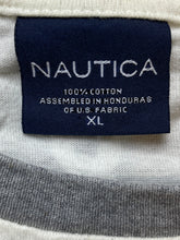 Load image into Gallery viewer, Vintage Nautica Shirt Adult Extra Large Beige Snowflakes Mountain Outdoor Mens
