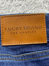Load image into Gallery viewer, Lucky Brand Jeans Adult 40x30 Blue Denim Straight Leg Zip Fly Whiskered Mens
