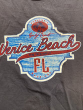 Load image into Gallery viewer, VTG Venice Beach Shirt Adult Medium Gray Single Stitch Gulf Coast Nautical Mens

