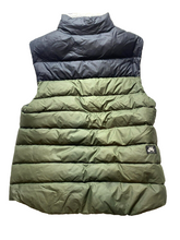 Load image into Gallery viewer, NIKE Vest Adult Medium Hunter Black Goose Down SB 700 Packable Puffer Zip Up Men
