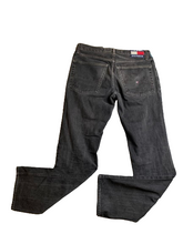 Load image into Gallery viewer, VTG Tommy Hilfiger Jeans Adult 31x34 Black Denim Streetwear Skater Baggy Mens

