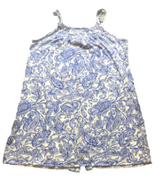 Load image into Gallery viewer, Lauren Ralph Lauren Shirt Womens Large Blue AOP Paisley Floral Tank Blouse Lady
